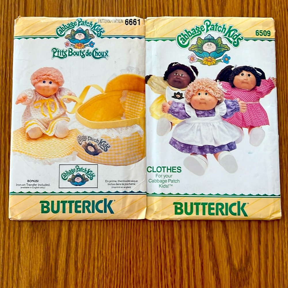 Cabbage Patch Kids patterns